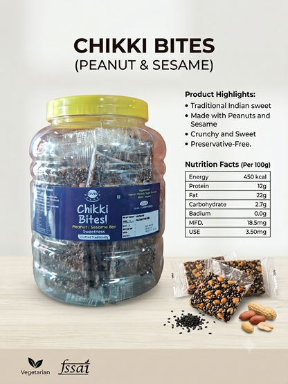 Round Sesame Chikkis