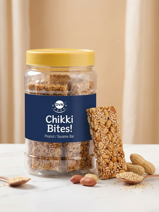 Chikki Bites Peanut Bar