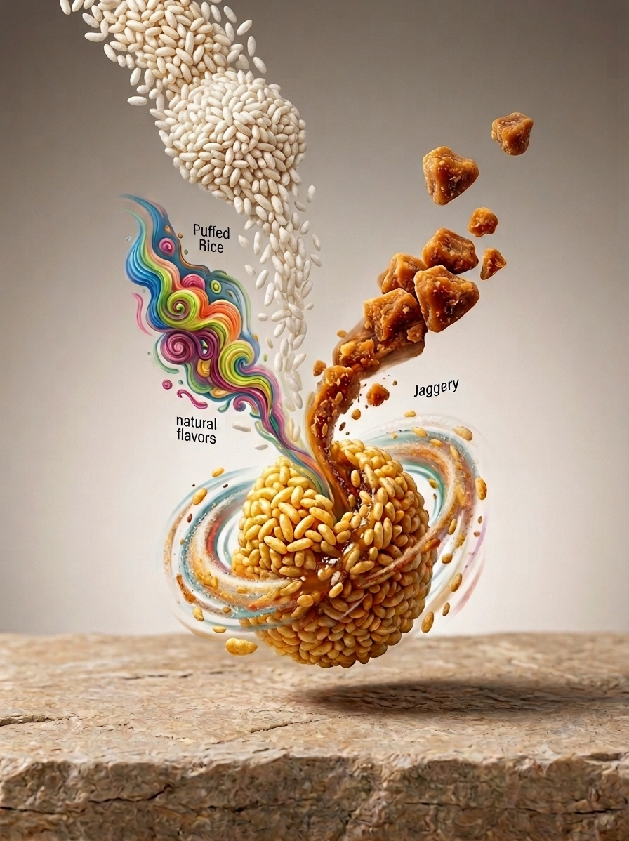 Round Puffed Rice