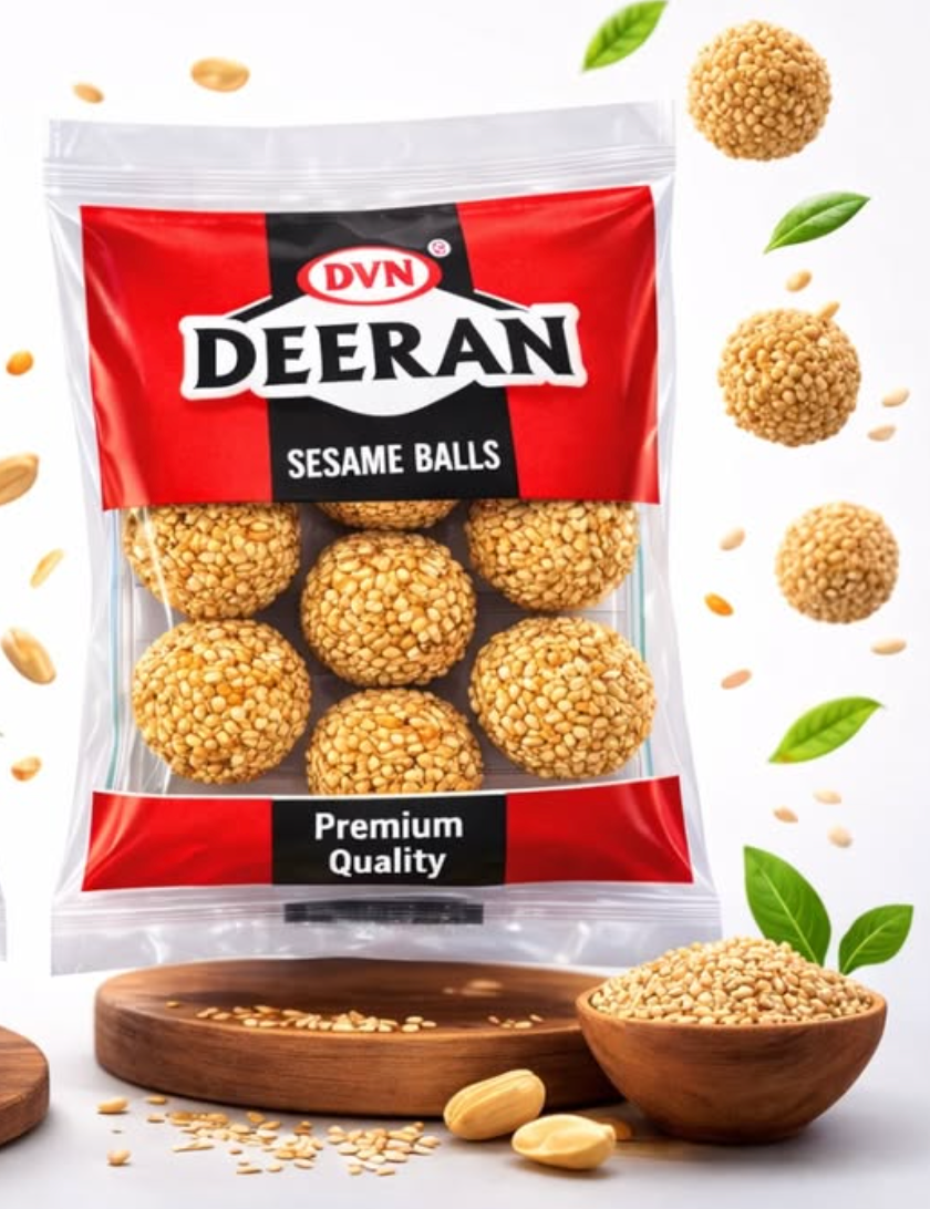 Round Sesame Chikkis